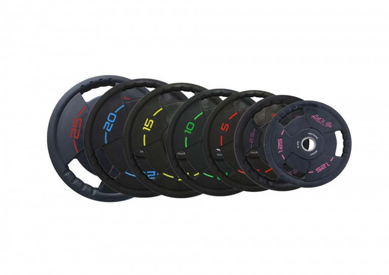 SET DISCOS OLIMPICOS JORDAN EDITION URETANO 1.25 -25KG