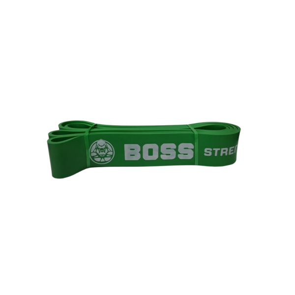 BANDA RESISTENCIA LATEX L LIGHT/MEDIUM 45mm 100-120 lbs VERDE
