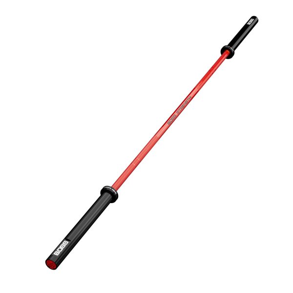 Barra OLIMPICA Cerakote  RED - 10 RODAMIENTOS