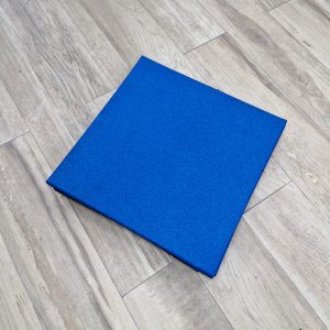 PALMETA DE CAUCHO 50x50 CM - 25 MM COLOR AZUL