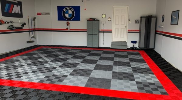 Pisos Encastrables Garage - Gym 40x40x1.8cm