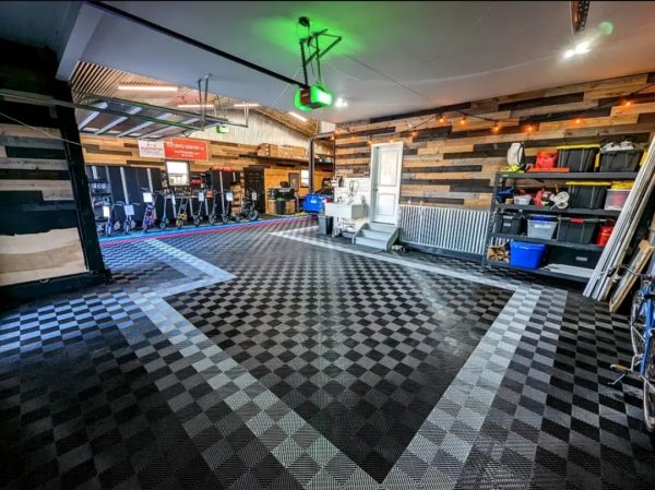 Pisos Encastrables Garage - Gym 40x40x1.8cm