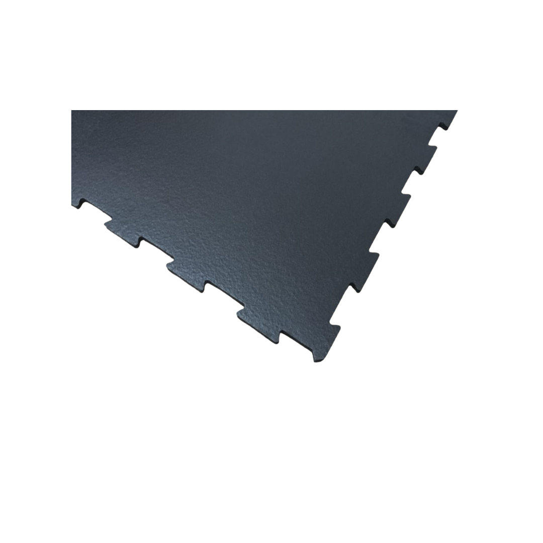 PALMETA DE CAUCHO INTERLOCK 15MM NEGRA