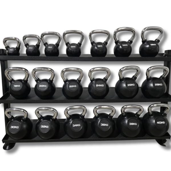 SET KETTLEBELL 4-40 kg + RACK BOSS STRENGTH