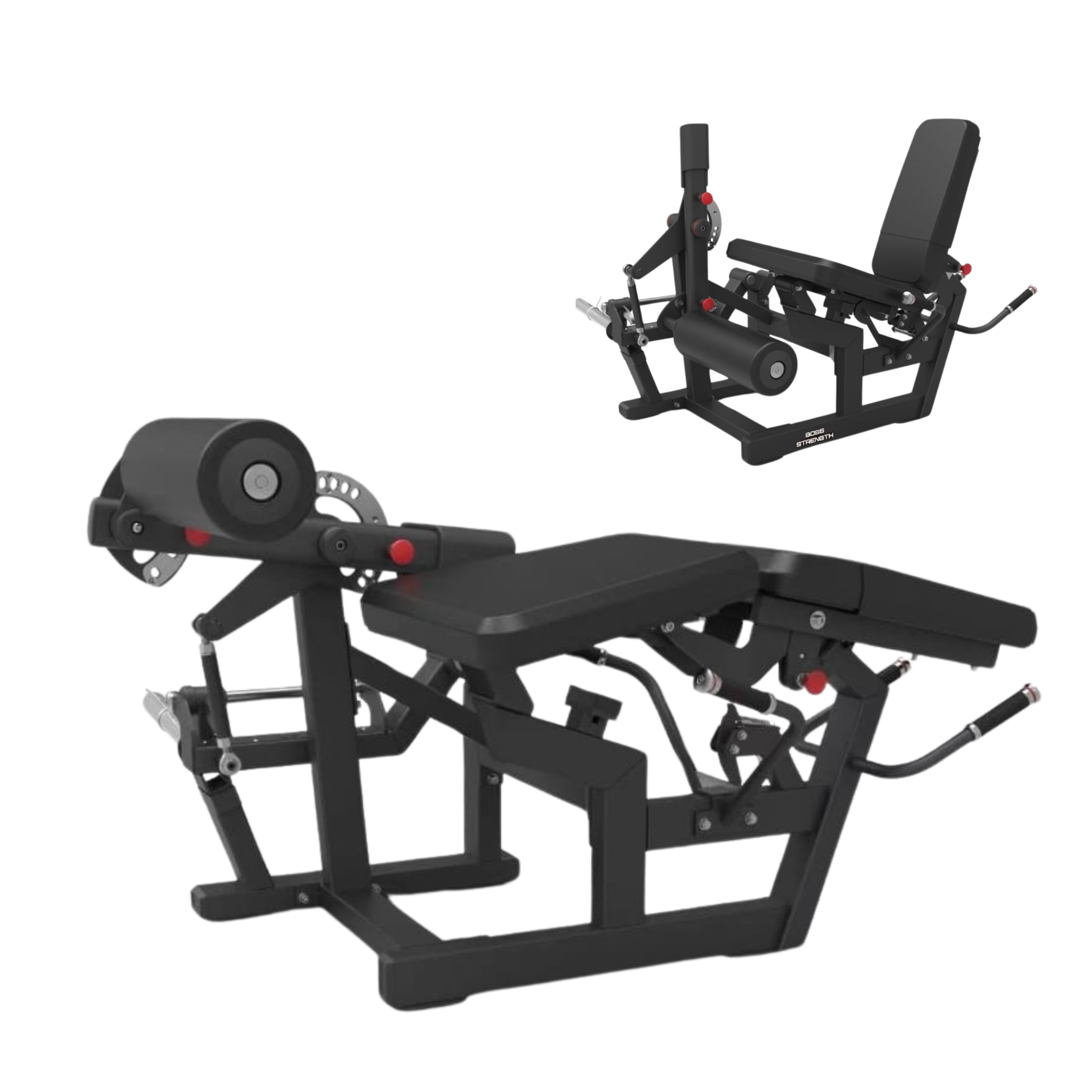 BOSS STRENGTH Dual Leg Extension/ Prone Leg Curl X-Plus