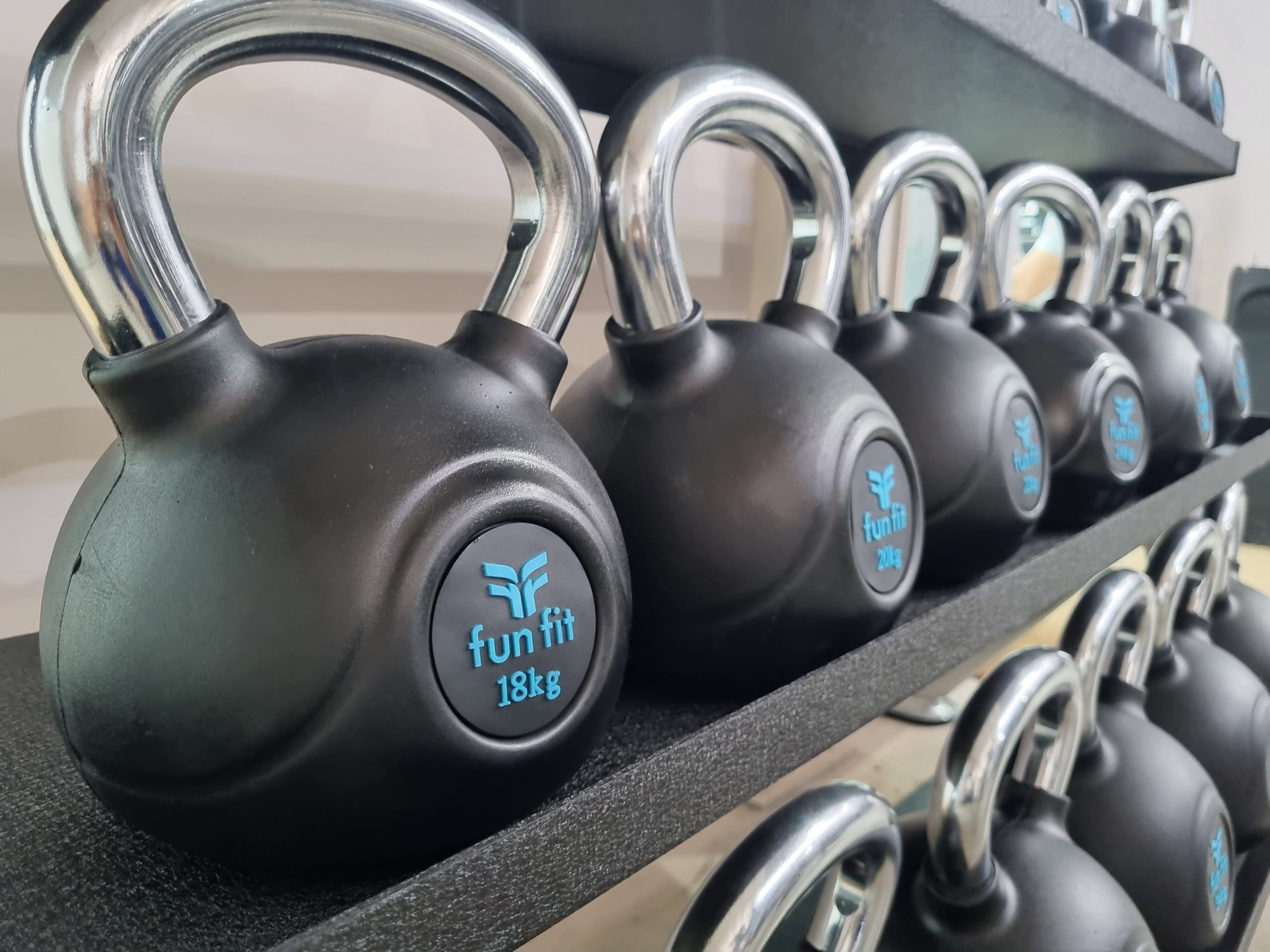 FUN FIT Kettlebells Rubber