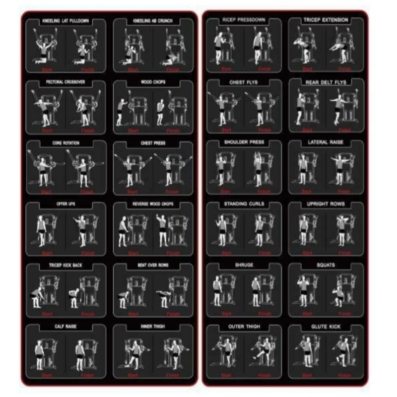 BOSS STRENGTH Dual Cable Cross - Imagen 3