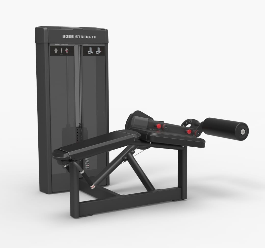 BOSS STRENGTH Prone Leg Curl Powercrown