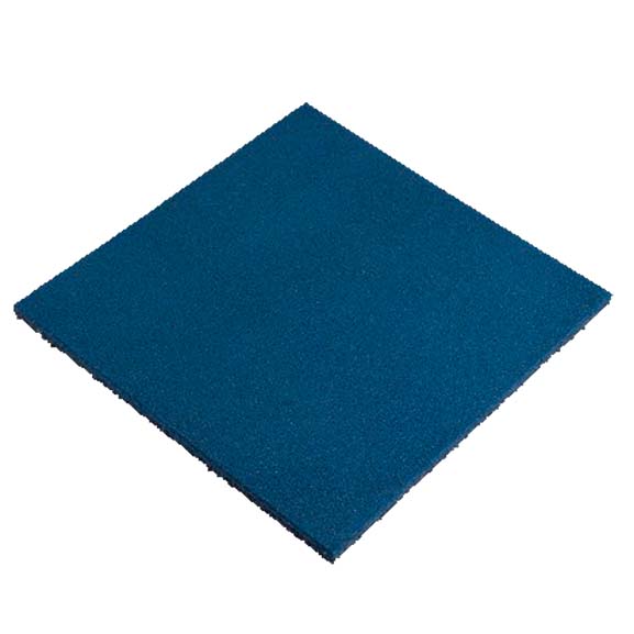 Palmeta De Caucho 1x1 Mt - 15 Mm Azul