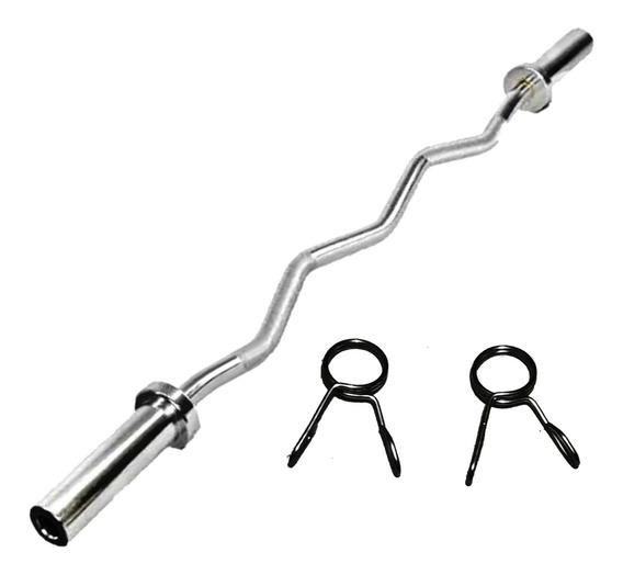 Barra Z Curl Olímpica Profesional