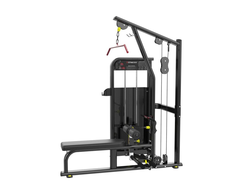 EVOLUTION Dual High Pulley / Seated Row Evolution “Black Edition” Stack 120kg