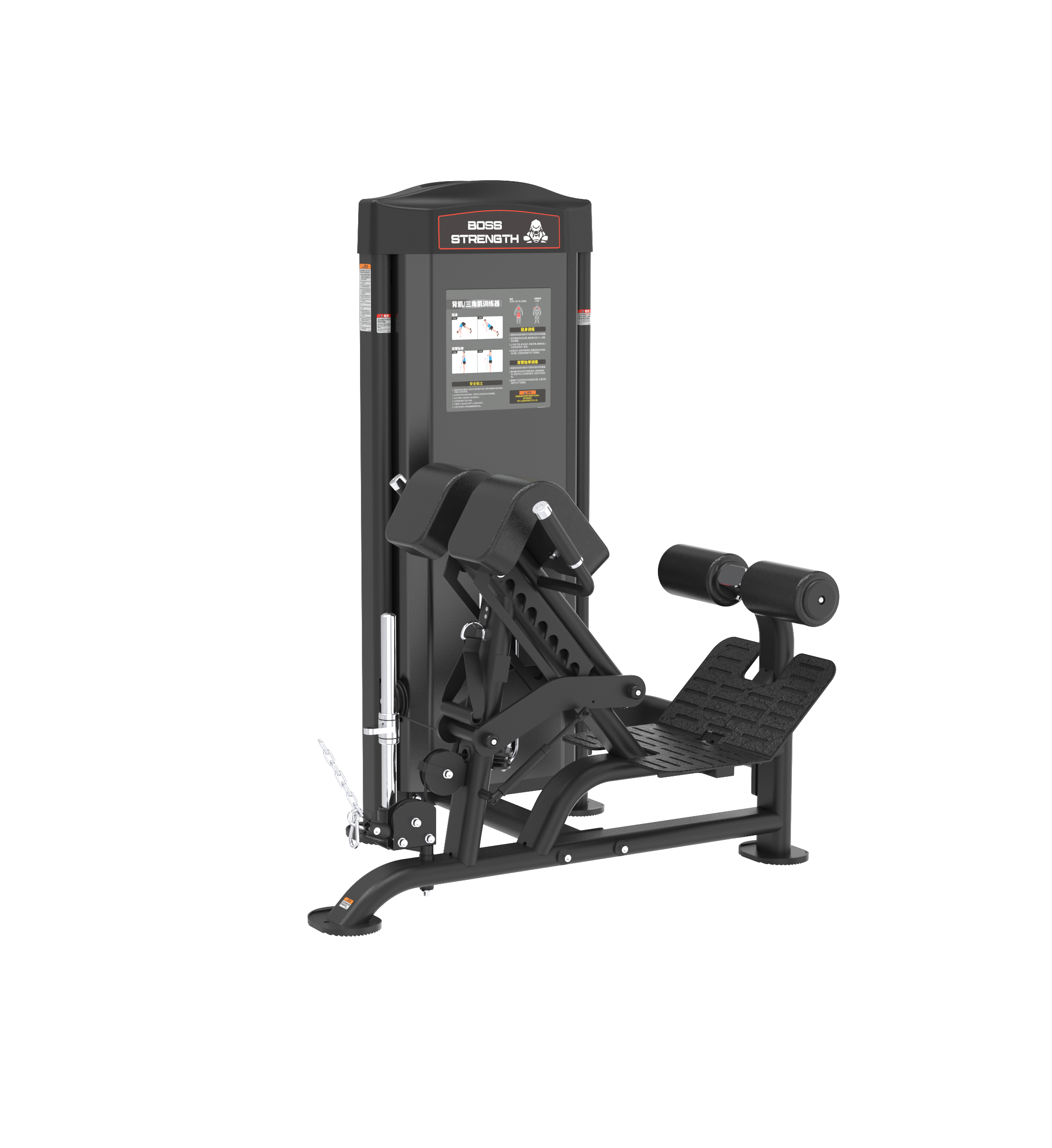 BOSS STRENGTH Dual 45° Hiperextensiones Glúteos Espalda Isquiotibiales