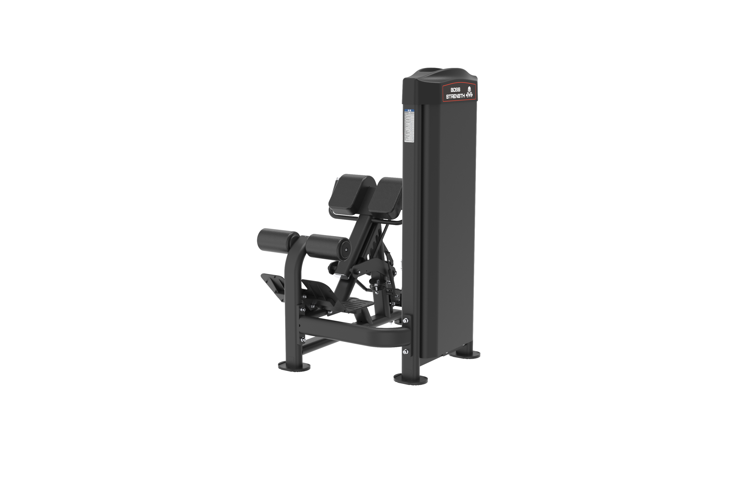 BOSS STRENGTH Dual 45° Hiperextensiones Glúteos Espalda Isquiotibiales - Imagen 3
