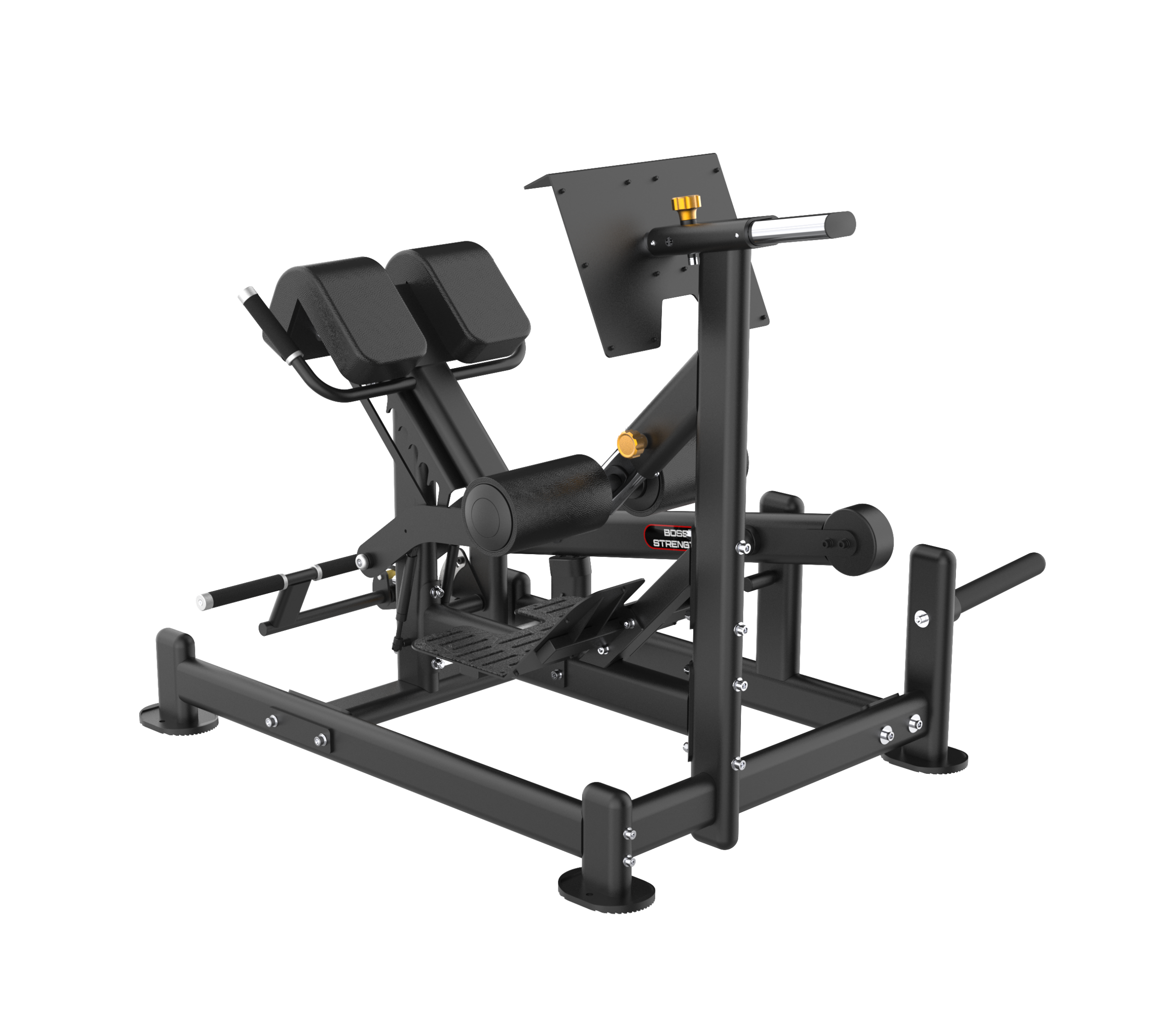 BOSS STRENGTH Dual 45° Hiperextensiones Glúteos Espalda Isquiotibiales - Imagen 2