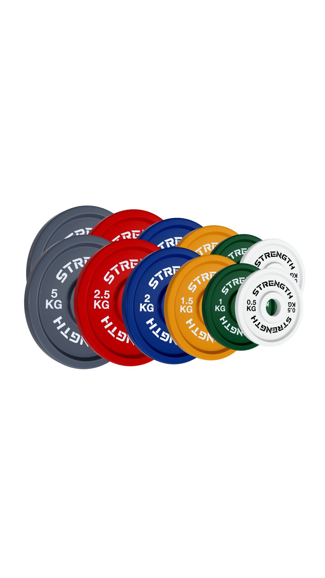 SET 25 KG DISCOS OLIMPICOS FRACCIONADOS BOSS STRENGTH