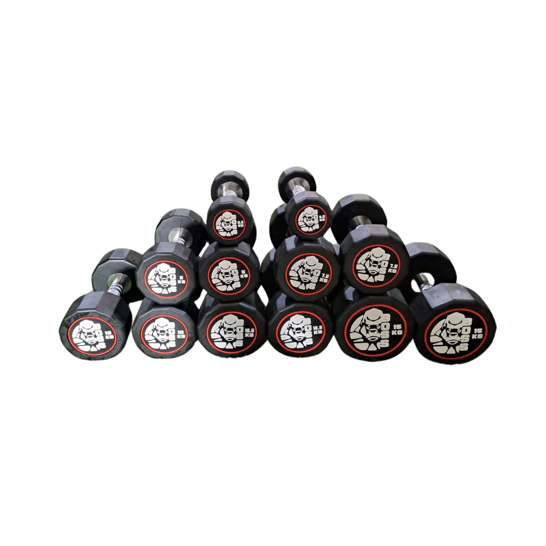 BOSS STRENGTH Set Mancuernas 12 Side  De 2.5kg A 15kg