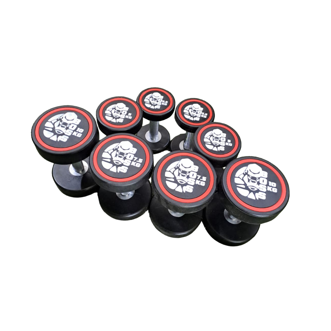 BOSS STRENGTH Set Mancuernas Uretano  De 2.5kg A 10kg