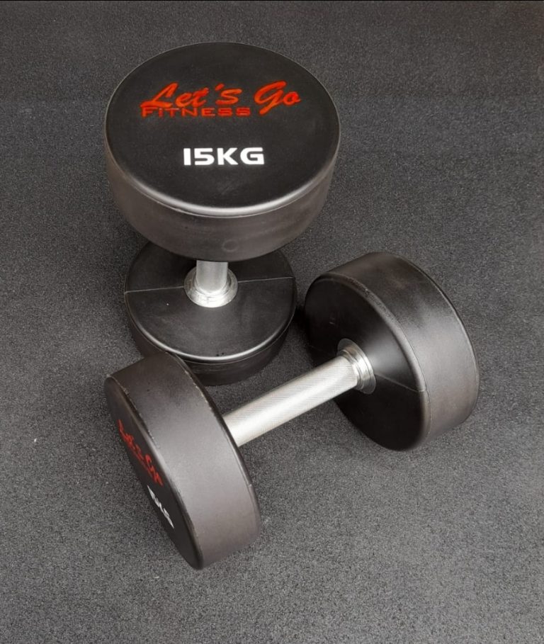 Par Mancuernas 15kg Uretano
