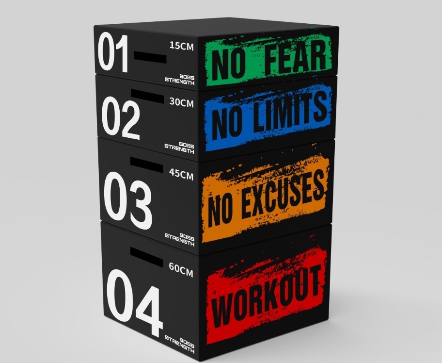 BOSS STRENGTH Set Plyo Boxes