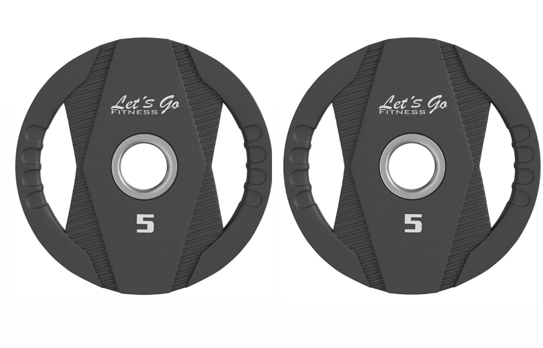 Par Discos Olimpicos Premium Uretano 5kg
