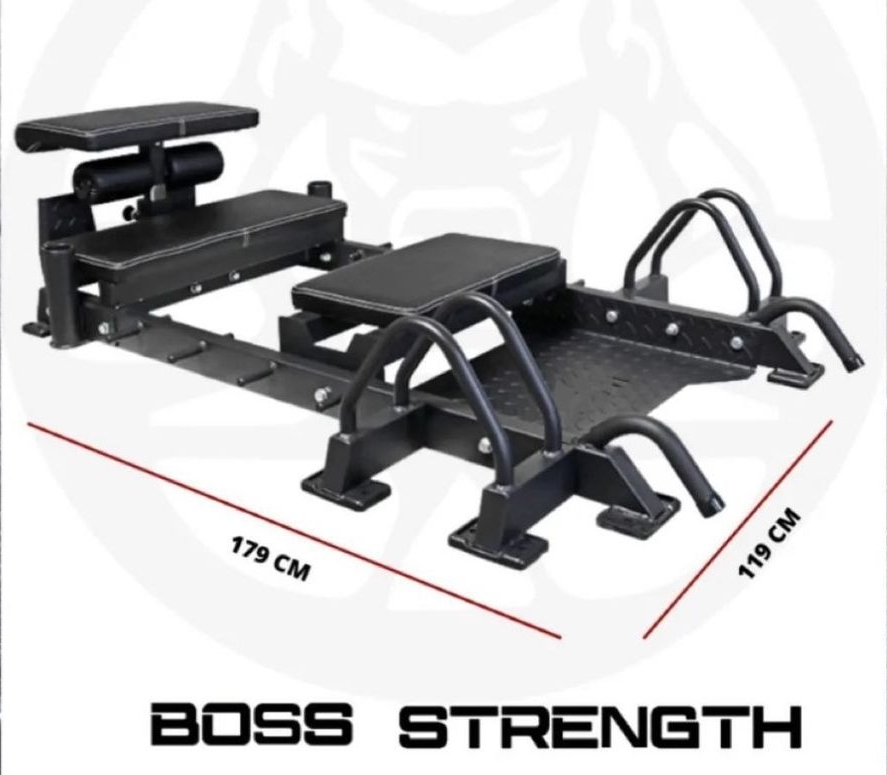 BOSS STRENGTH Glute Nordic Abs Functio0nal Bench