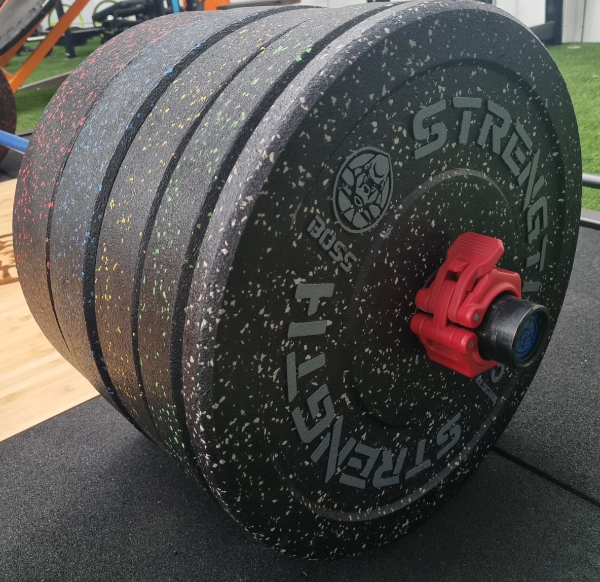 BOSS STRENGTH Par Discos Bumpers Hi Temp (Kg) - Imagen 3