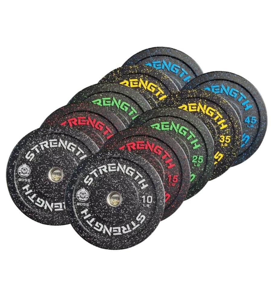 Set Discos Bumpers Hi Temp 260 lbs