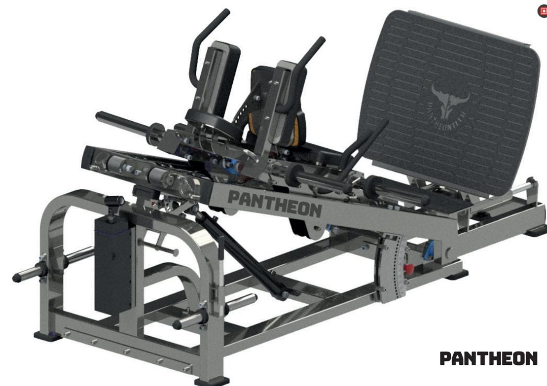 PANTHEONTECH Adjustable Hack Squat